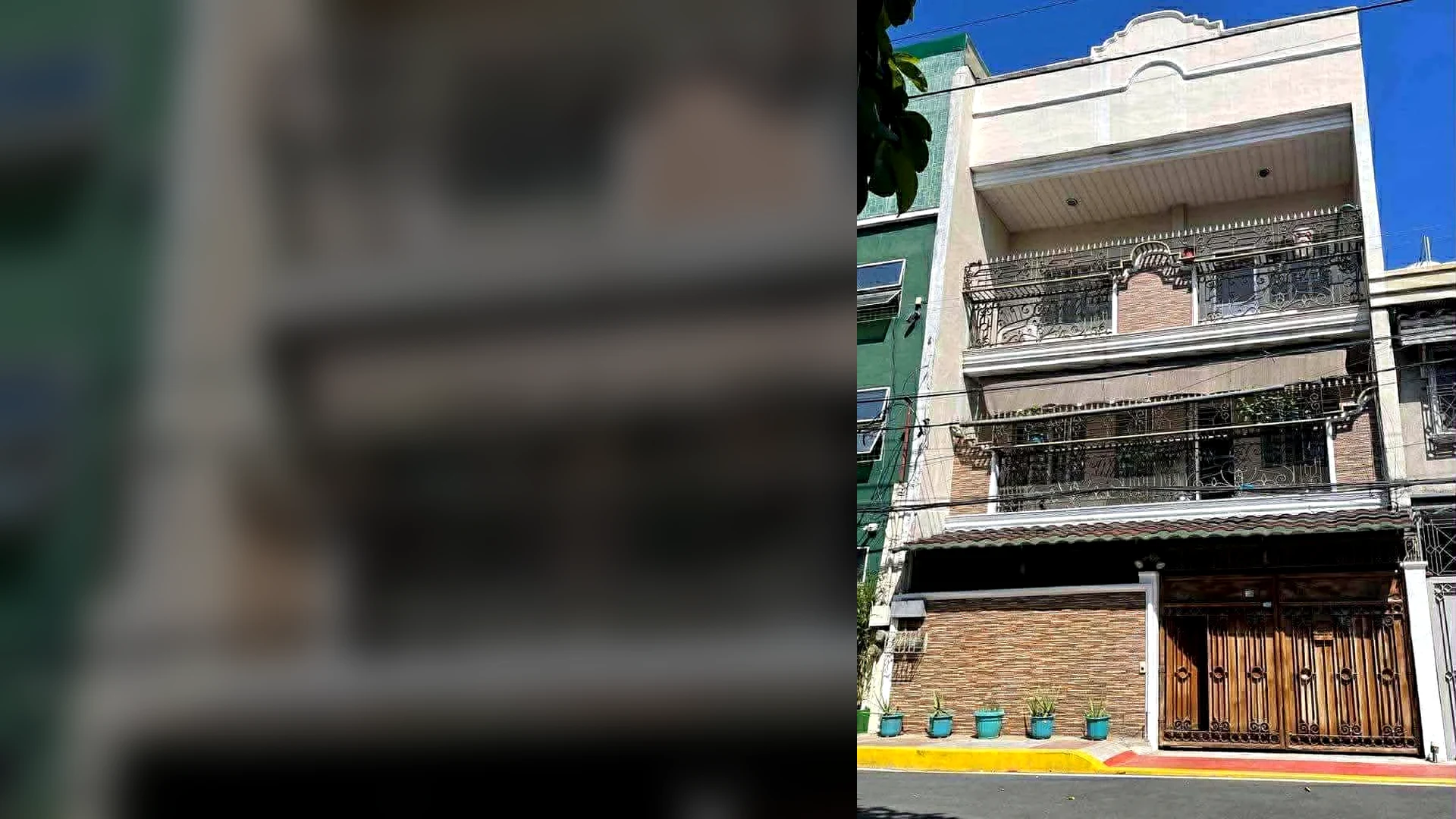 Front exterior of The Mahogany in Makati